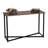 Ashwood Grain Console Table with Iron Base-40460464