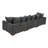 Aulikki 135'' Square Arm Sofa-1438101827