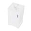 Meuble-lavabo de style moderne avec lavabo, armoire de salle de bain avec porte à fermeture douce, support de rangement et tablette réglable-1453113996