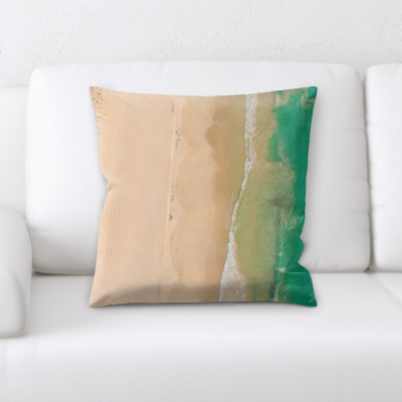 Microsuede Reversible Throw Pillow