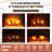 47.6'' W Electric Fireplace-75051989
