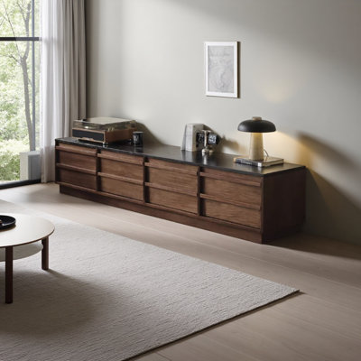 Retro design style solid wood TV Stands