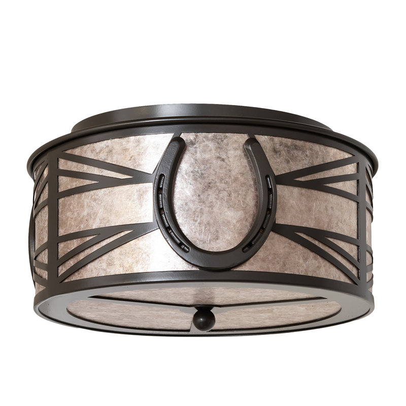 Rustic Lodge 2 - Light Flush Mount