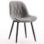 Chaise d'appoint rembourrée en similicuir Chardee-563054731