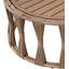 Table basse d'extérieur en aluminium San Pietro