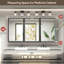 Armoire à pharmacie avec miroir et 3 tablettes Chouchanik-702663053-715303265