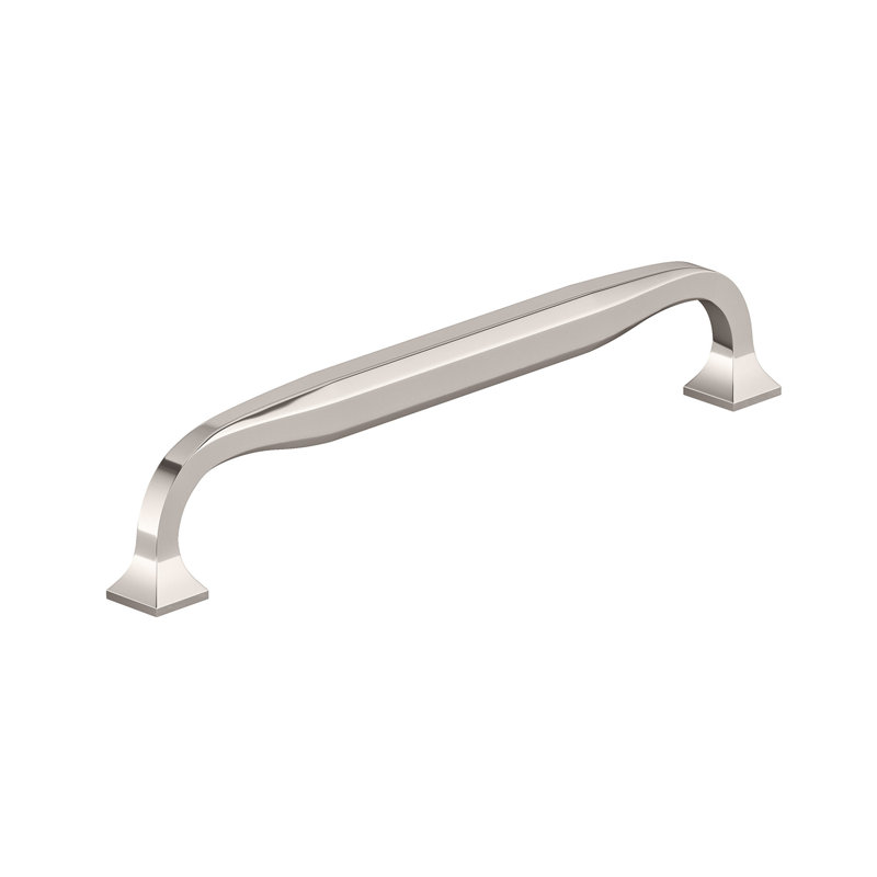 Metal Bar Pull, Polished Nickel, 5 1/32"