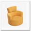 Fauteuil demi-tonneau rembourré Berber-374443260