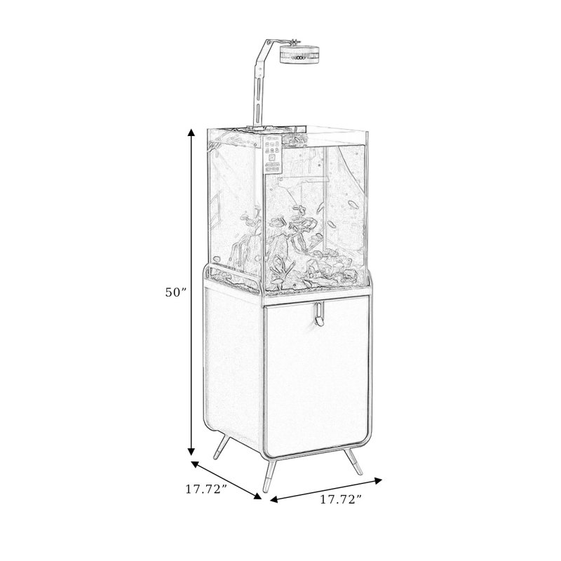 Réservoir d'aquarium 35-50 gallons