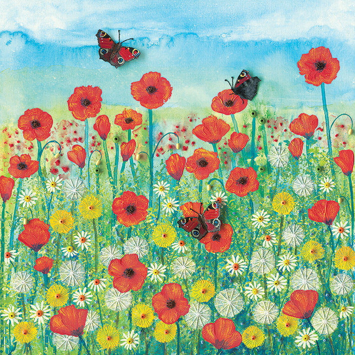 Jo Grundy - Wrapped Canvas Print, 40cm H x 40cm W x 3.8cm D