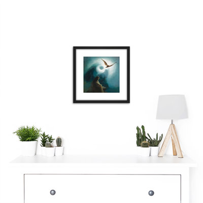 Diefenbach Martyr Crucified Son Helios - Single Picture Frame Painting