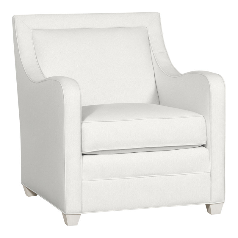 Haden Upholstered Armchair, Casa Blanca, Tommy Snow