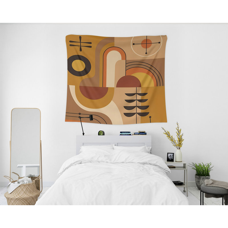 Tapisserie murale, H 80 po x l 68 po x P 0,8 po