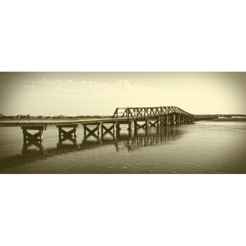 «Sandwich Boardwalk Antique» par Jobe Waters, reproduction de photo sur toile tendue, H 16 po x l 36 po x P 1,5 po