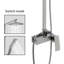 Système de douche avec valve brute
