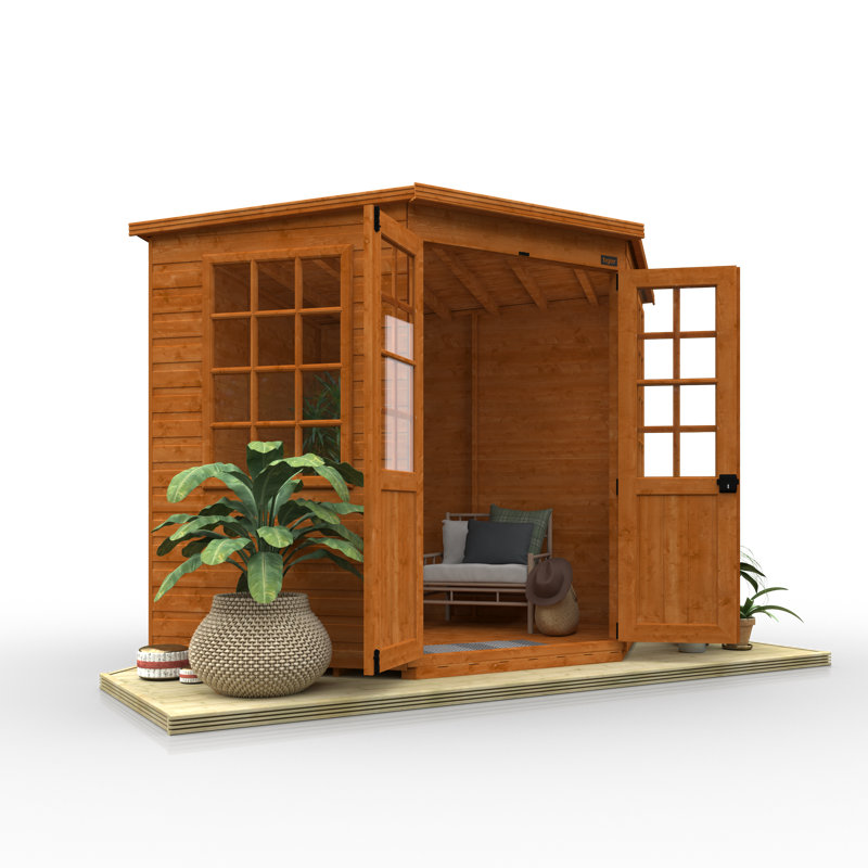 7 x 7 Ft. Shiplap Corner Summer House
