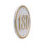 Grande plaque d'adresse murale 1 ligne Circle-23377938-23377958