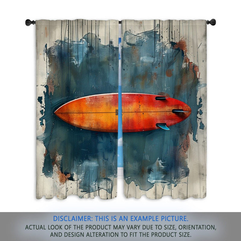 Paire de rideaux obscurcissant en polyester Eliotte, L 20 po x L 52 po