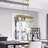 Dvon 5 - Light Dimmable Kitchen Island Square / Rectangle Chandelier-368065542