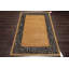 Tapis oriental en laine et soie noués à la main 4 pi x 5 pi 9 po Isabelline