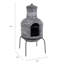 Cylinder Wood Burning Smokeless Chimnea