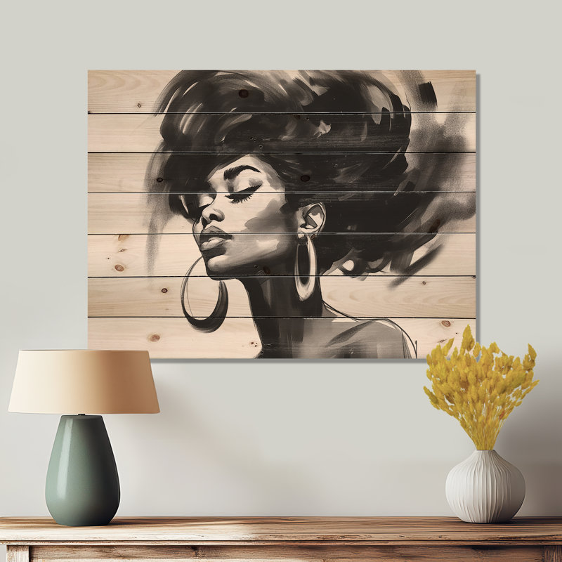 Petworth - Panneaux de décoration murale en bois tendance, H 24 po x l 32 po
