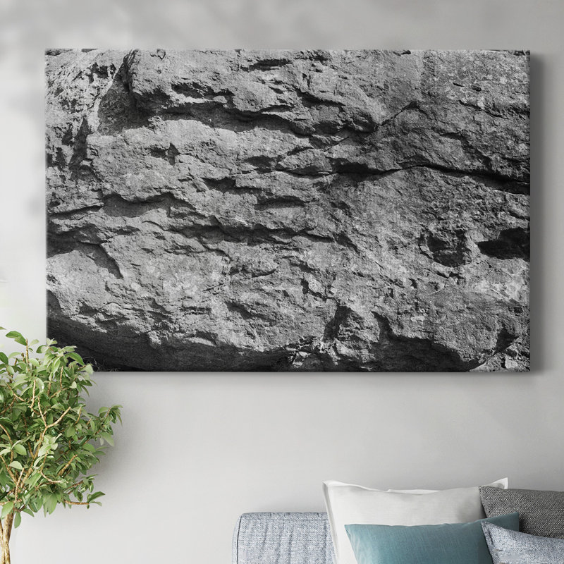 Found Textures XV-Gallery Wrapped Canvas, 18" H x 27" W