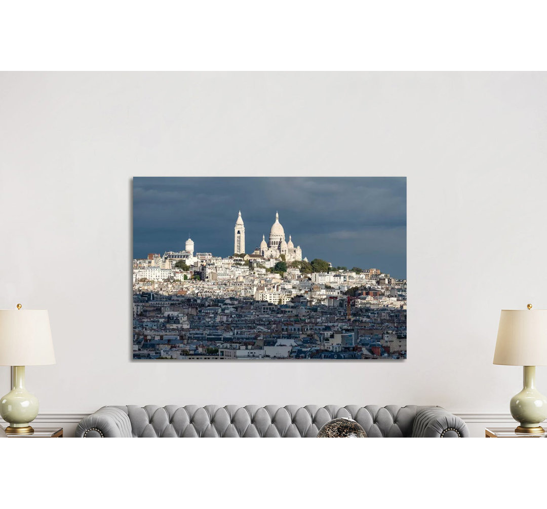 Basilica Sacré-Cœur by Jan Becke - No Frame Gallery-Wrapped Canvas Giclée on Canvas