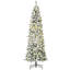 Sapin de Noël artificiel enneigé 7,5 pi