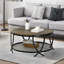 Aumiller Cross Legs Coffee Table with Storage-936857227-936857270