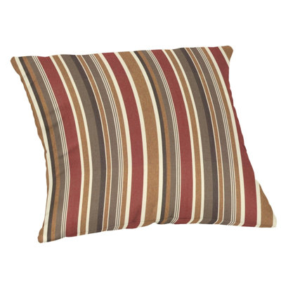 Coussin décontracté en tissu Sunbrella® - un coussin décoratif carré pour l'intérieur et l'extérieur
