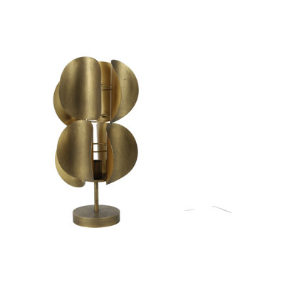 63 cm Tischleuchte Kimberley 63" Gold Tischlampe