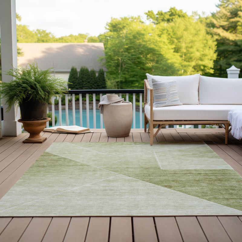  Tapis d'entrée antidérapant Malchow, Rectangle 8' x 10'