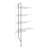 Hitch Metal Base Leaning / Ladder Desk-15882570-15882575