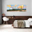 Cardon cactus plants in a forest Loreto Baja California Sur Mexico 1 Piece Wrapped Canvas Panoramic Wall Art-1102040122