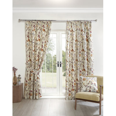 Adelheide Semi Sheer Curtain Pair