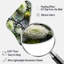 Horloge murale asymétrique en métal Sofiea Green Succulents-535659811