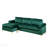 Velvet Sectional Sofa With Chaise