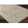 Don Oriental Machine Woven Polyester Area Rug in Brown/Gray/Yellow