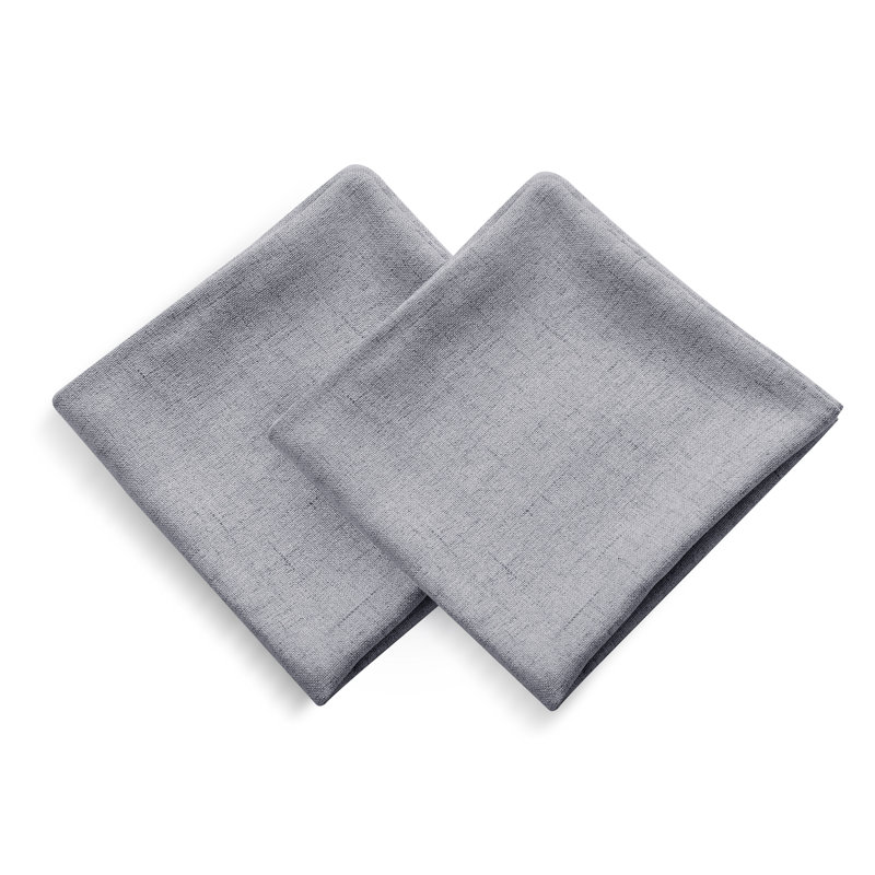 Honour Square Throw Pillow Cover, 41cm H x 41cm W x 1cm D, Dark Grey