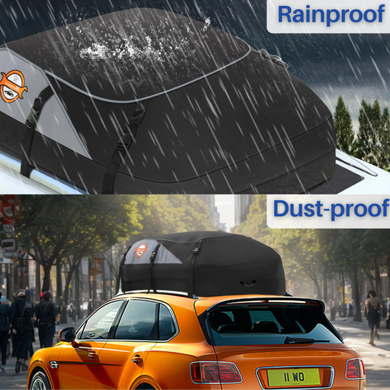 15 Cubic Feet Waterproof Vehicle Roof Travel Bag