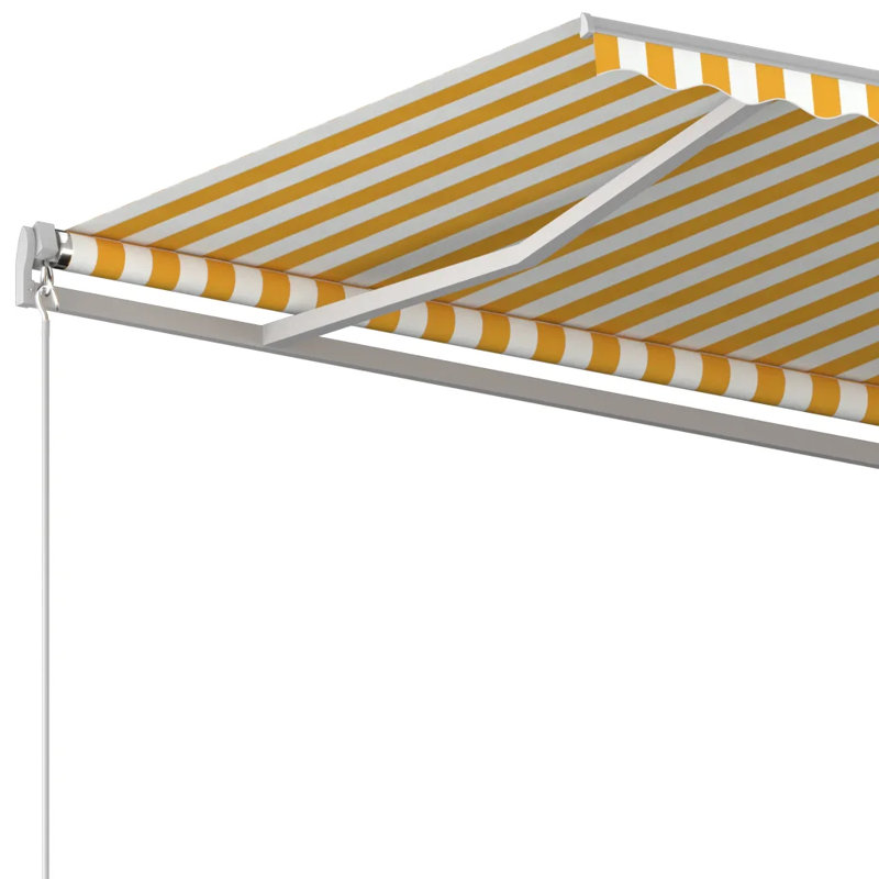 VidaXL Retractable, Yellow