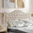 Upholstery Adjustable Headboard with Fine Linen  and Button Tufting for Bedroom-623600566-608390420