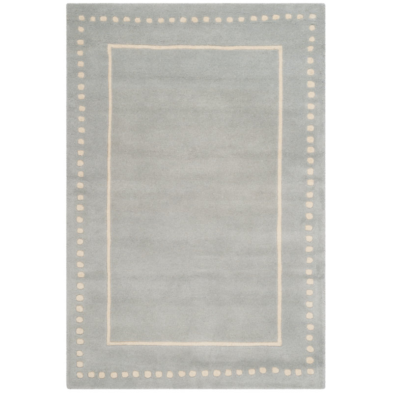 Wool Hand Tufted Area Rug, Rectangle 91 x 152 cm