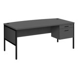 Computer Desk, Home Office, Work, Laptop, Commercial Grade, Storage Drawer, Laminate, Metal