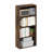 Furinno Basic 4-Tier Open Shelf Bookcase, Bookshelf, Storage Organizer, 7 x 17 x 35-115307583