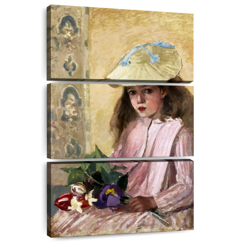 Portrait de Leisha, fille de l'artiste, 1872