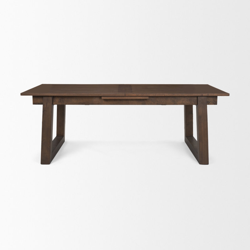Rayniah Extendable Solid Wood Dining Table