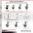 Poly on Cast Iron Caster-88883338