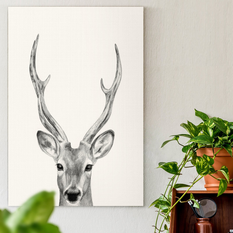 «Animal Mug IV», reproduction d'art sur toile tendue, H 18 po x l 12 po x P 1,5 po